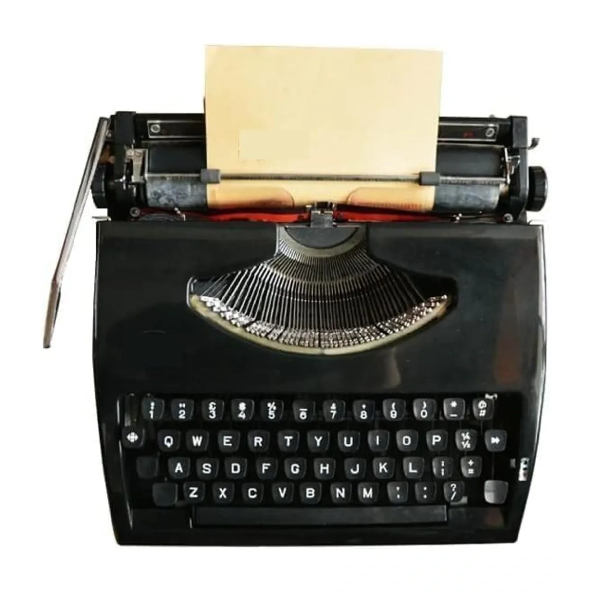 Manuelle Vintage-Schreibmaschine