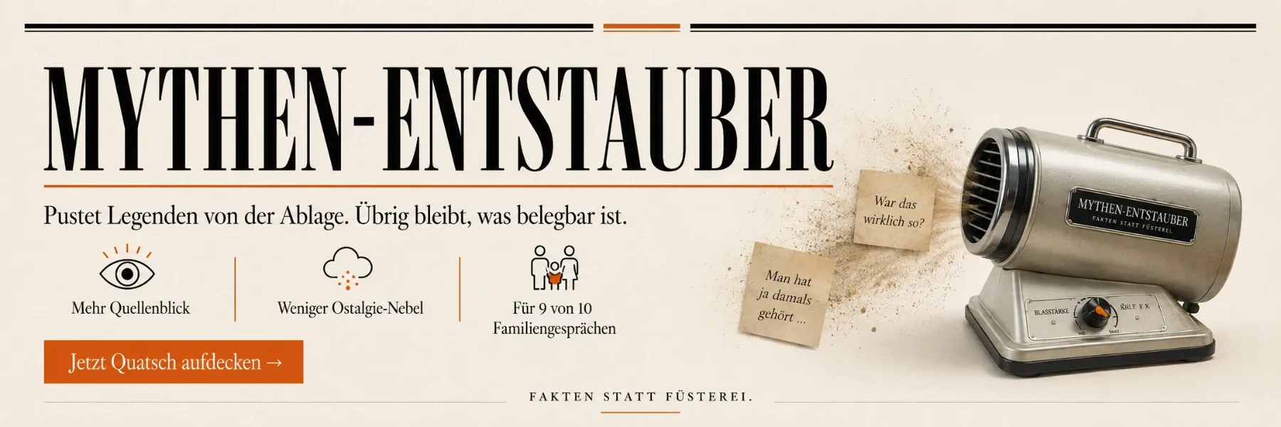 Mythen-Entstauber