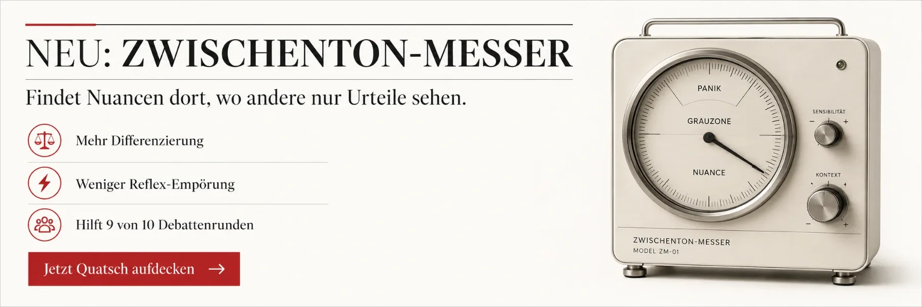 Zwischenton-Messer