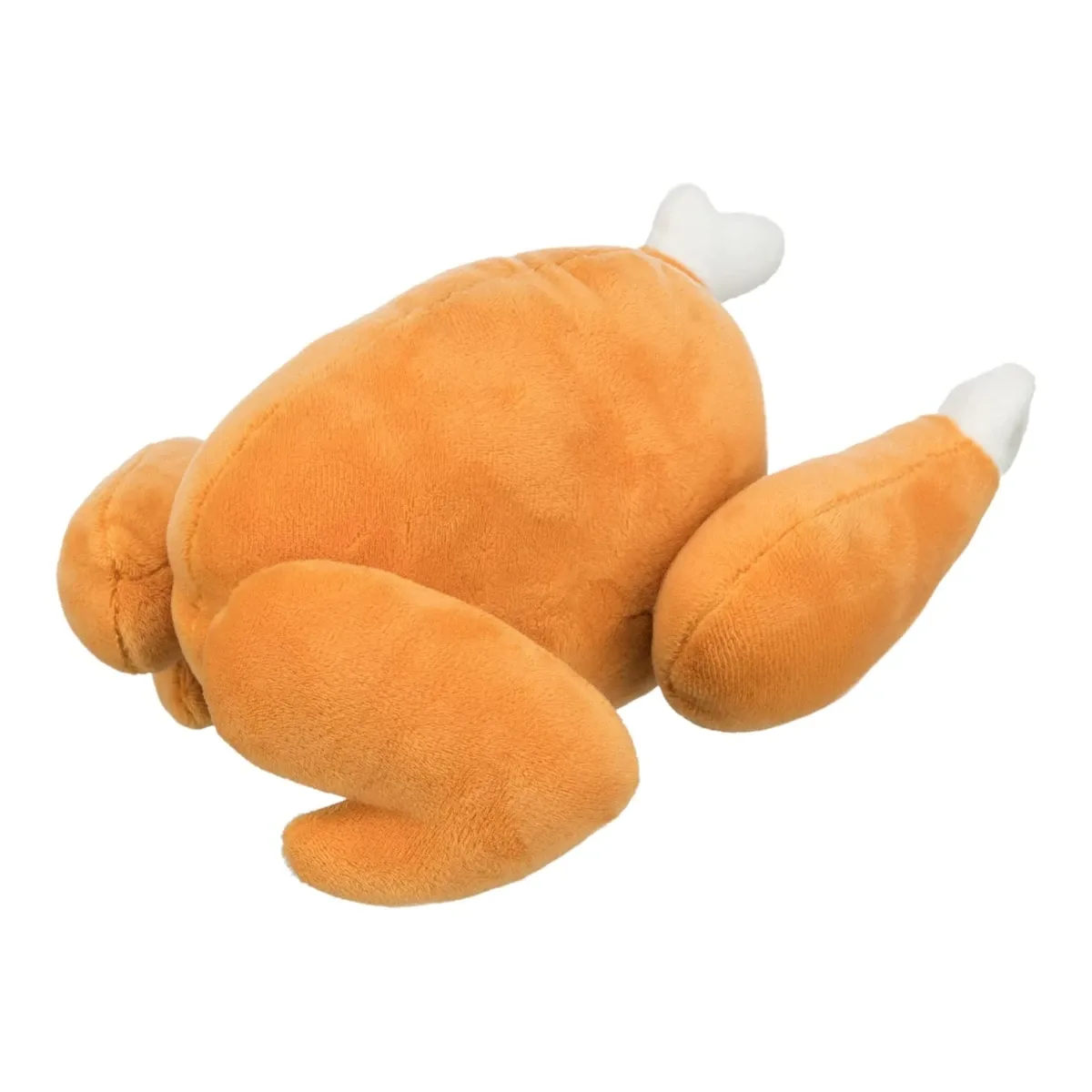 TRIXIE Brathähnchen aus Plüsch mit Stimme, 26 cm