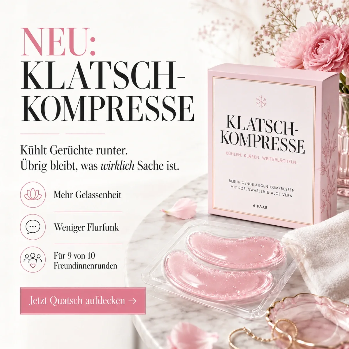Klatsch-Kompresse