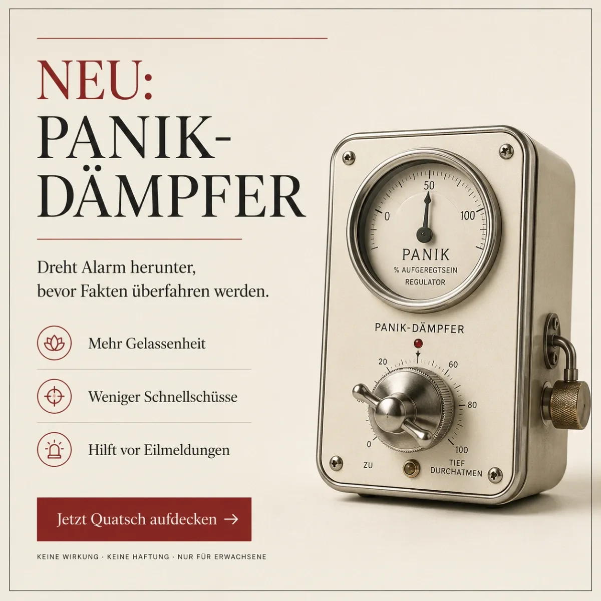 Panik-Dämpfer