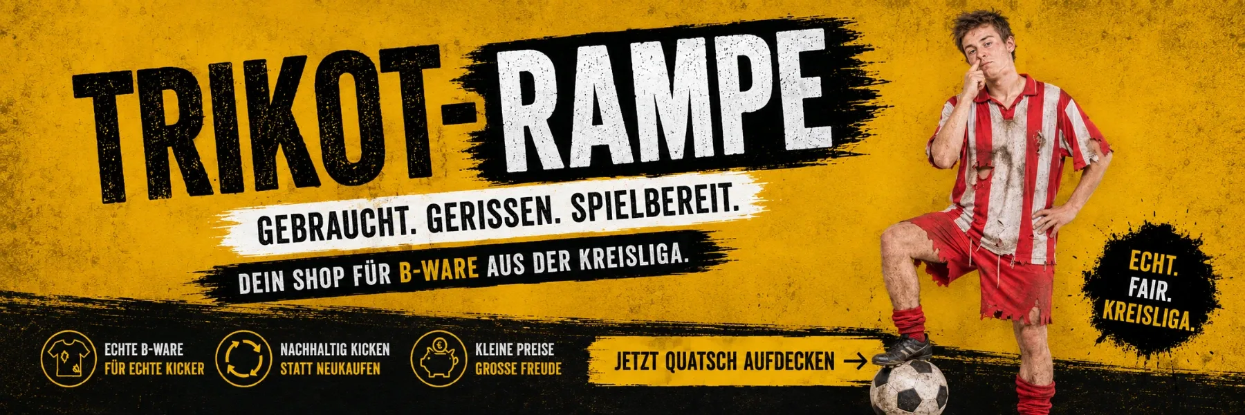 Trikot-Rampe