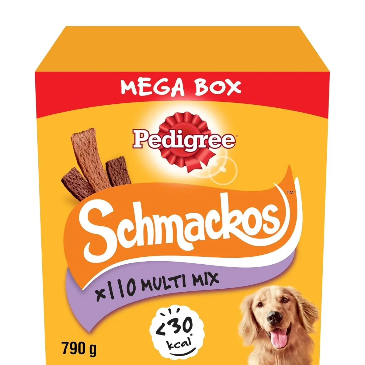Pedigree Schmackos Multi Mix Streifen Hundesnacks Rind Geflügel & Lamm