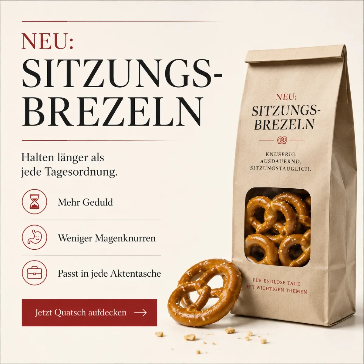 Sitzungs-Brezeln