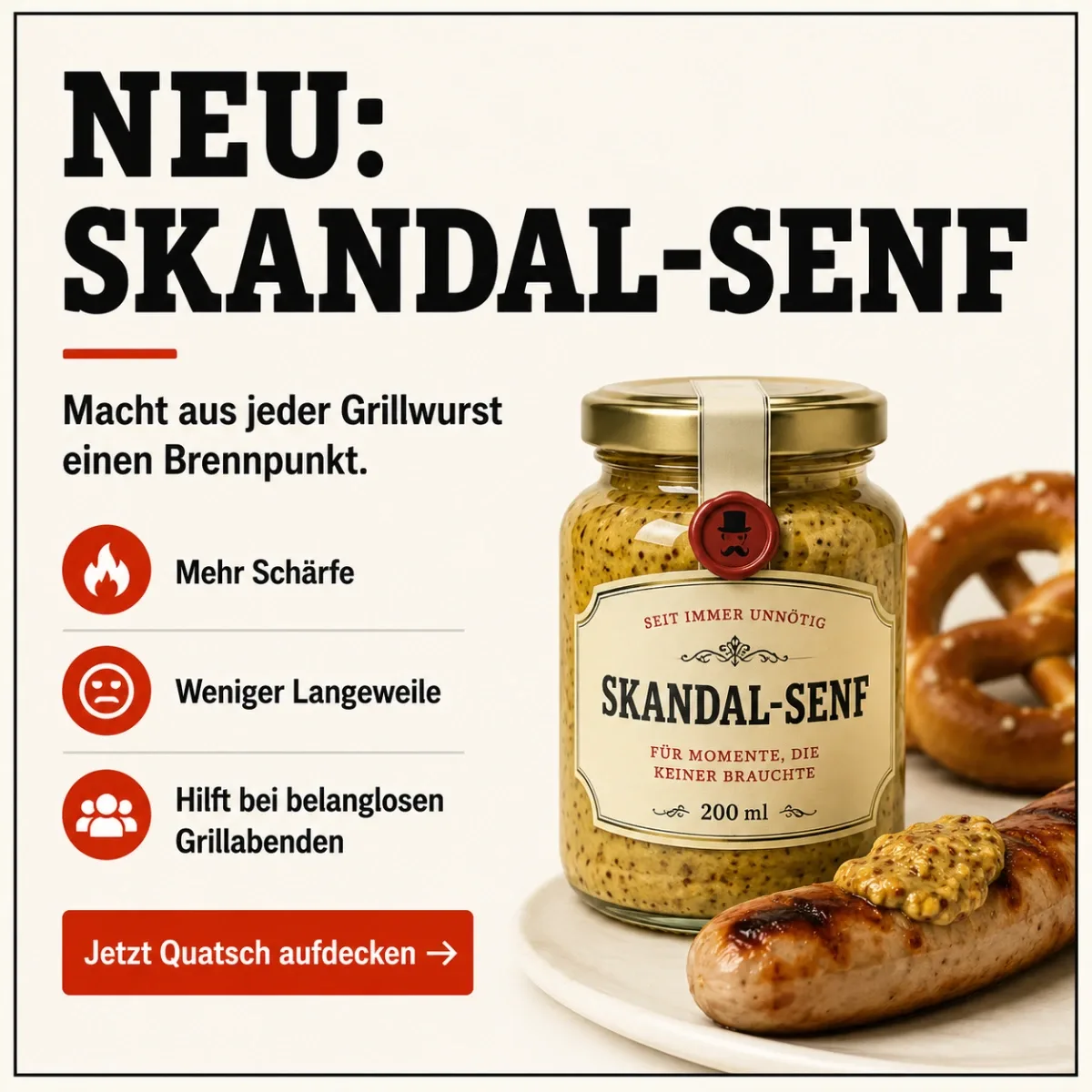 Skandal-Senf