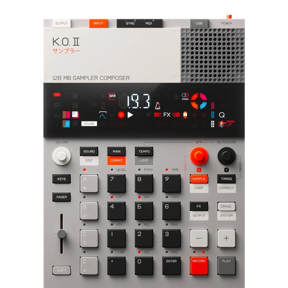 Teenage Engineering EP-133 K.O. II 128MB - Sampler