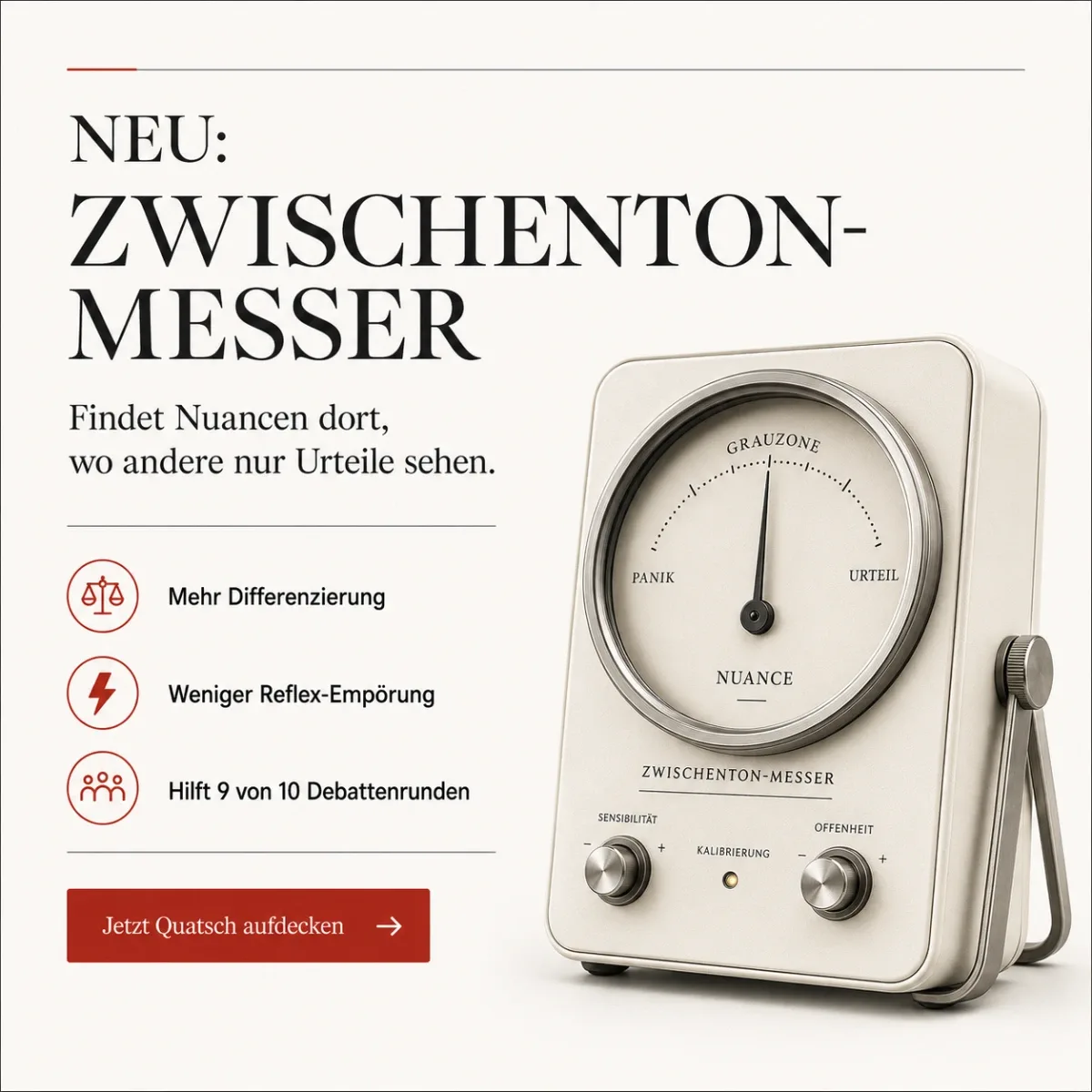 Zwischenton-Messer